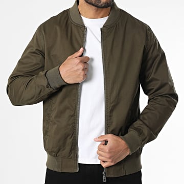 Kymaxx - Veste Zippée Vert Kaki