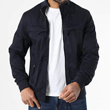 Kymaxx - Marineblaue Jacke mit Reißverschluss