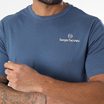 Sergio Tacchini - Tee Shirt Bold 024 40851 Bleu Foncé