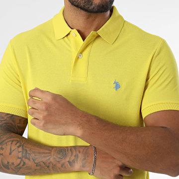 US Polo ASSN - Polo Manches Courtes US197001-000147 Jaune