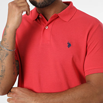 US Polo ASSN - Polo Manches Courtes US197001-000147 Rouge