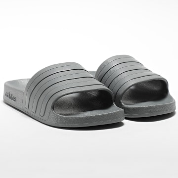 Adidas Sportswear - Claquettes Femme Adilette Aqua JP5184 Gris Anthracite