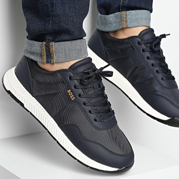 BOSS - Zapatillas Titanium Runner 50536481 Azul oscuro