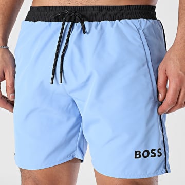 BOSS - Short De Bain Starfish 50515191 Bleu Clair