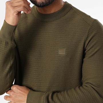 BOSS - Maglione Anion 50527584 Verde cachi
