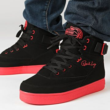 Ewing Athletics - Rebound 33 Hi Strap Hi-Top Sneakers 1RBE005 Zwart Chinees Rood