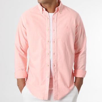 Polo Ralph Lauren - Chemise Manches Longues Original Player Rose