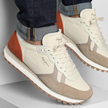 Pepe Jeans - Baskets Brit-On Master PMS40034 Sand Beige