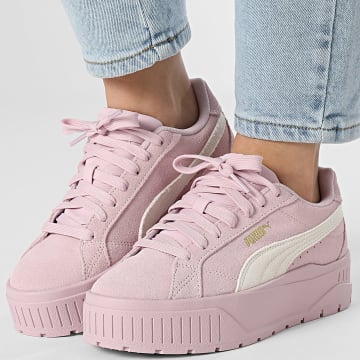 Puma - Baskets Femme Karmen II 397457 Rose Mauve Frosted Ivory