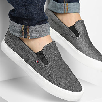 Tommy Hilfiger - Espadrillas Hi Vulc Low Slip On 5390 Nero