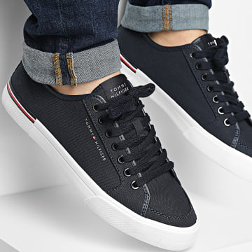 Tommy Hilfiger - Baskets Core Corporate Vulc Canvas 5398 Desert Sky