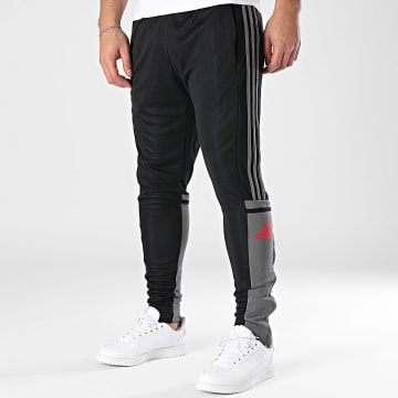 Adidas Sportswear - Pantalon Jogging Sq25 JD1625 Noir Gris