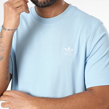 Adidas Originals - Tee Shirt Trefoil Essential JN0236 Bleu Clair