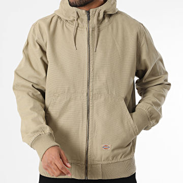 Dickies - Veste Zippée Capuche A4YQL Beige Foncé