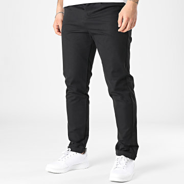 Frilivin - Pantalon Chino Noir