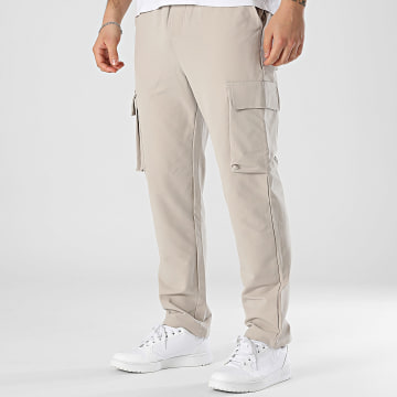 Frilivin - Pantalon Cargo Beige