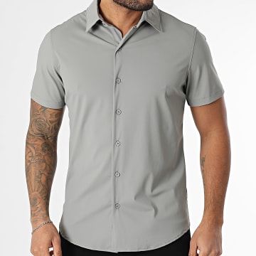 Frilivin - Chemise Manches Courtes Gris