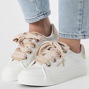 Kaporal - Baskets Femme Severine C400348 White Light Gold
