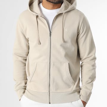 Polo Ralph Lauren - Sweat Zippé Capuche Original Player Beige