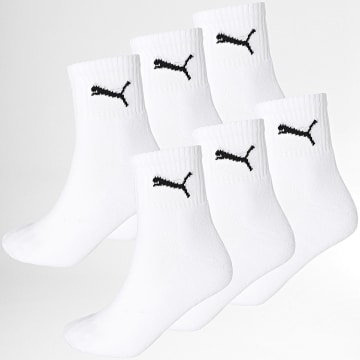 Puma - Lot De 6 Paires De Chaussettes 701219576 Blanc