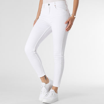Tiffosi - Vaqueros pitillo de mujer Lauren 10059586 Blanco