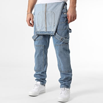 2Y Premium - Salopette Jean Bleu Denim