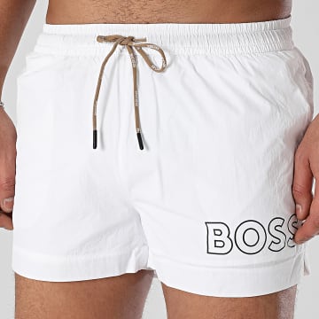 BOSS - Short De Bain Mooneye 50469280 Blanc
