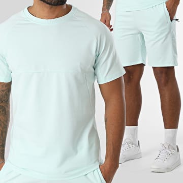 Classic Series - Ensemble Tee Shirt Et Short Jogging Turquoise