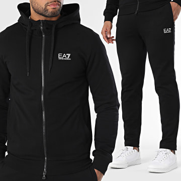 EA7 Emporio Armani - Ensemble De Survetement 8NPV62-PJVRZ Noir Blanc