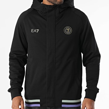 EA7 Emporio Armani - Veste Zippée Capuche 7M000259-AF13526 Noir