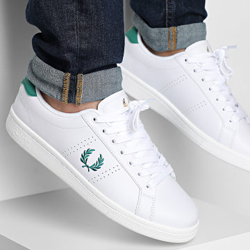 Fred Perry - Baskets B721 Leather B6312 White