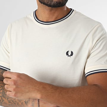 Fred Perry - Tee Shirt Twin Tipped M1588 Ecru