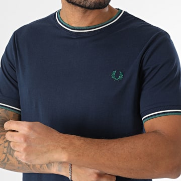 Fred Perry - Tee Shirt Twin Tipped M1588 Bleu Marine