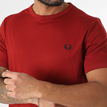 Fred Perry - Tee Shirt Ringer M3519 Rouge