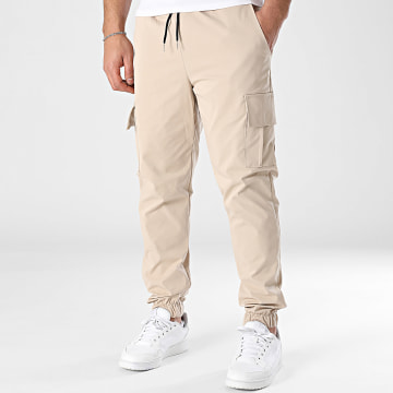 Frilivin - Pantalon Cargo Beige