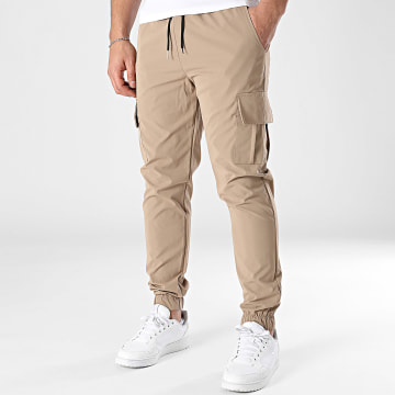Frilivin - Pantalon Cargo Camel