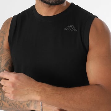Kappa - Korpo Cadwal 303HZB0 Logo Tank Top Negro