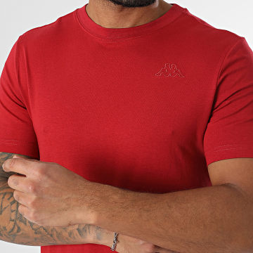Kappa - Camiseta Cafers Logo 304J150 Rojo
