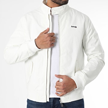 Schott NYC - Chaqueta con cremallera Macole White