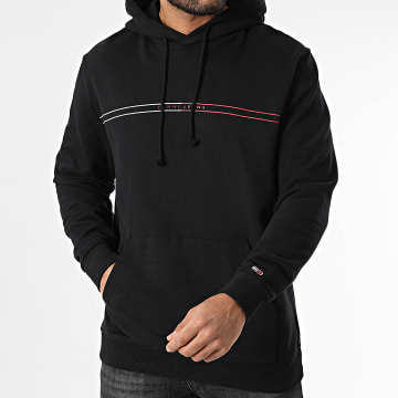 Tommy Jeans - Sweat Capuche Entry Graphic 0847 Noir
