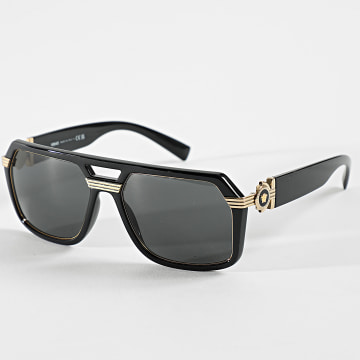 Versace - Lunettes De Soleil VE4399 Noir Doré