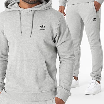 Adidas Originals - Ensemble De Survetement Essentials JD2405 JD2424 Gris Chiné