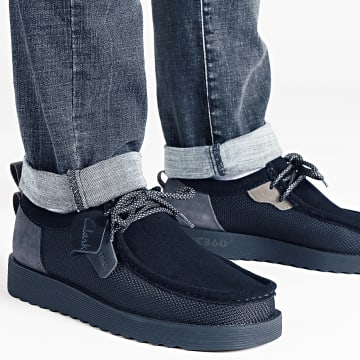 Clarks - Scarpe Wallabee FTR2 Lo Black Combi