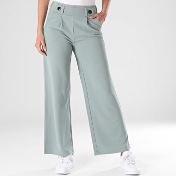 Only - Pantalon Femme Geggo Vert Clair