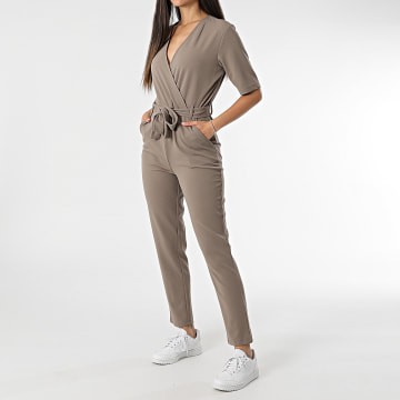Only - Combinaison Femme Honey Marron