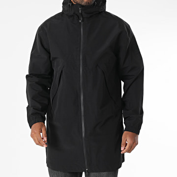 Timberland - Parka Longue Zippée Capuche A44PP Noir