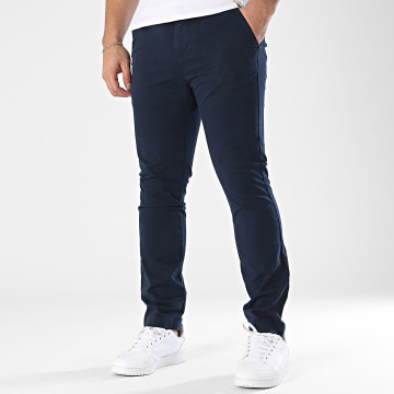 Tommy Jeans - Chinohose Austin 0282 Marineblau