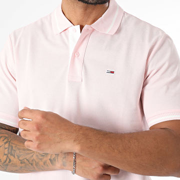 Tommy Jeans - Polo Manches Courtes Tipped 0745 Rose