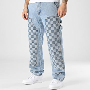 Uniplay - Jeans blu in denim dal taglio regolare