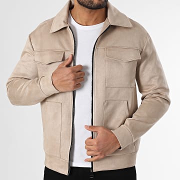 Uniplay - Beige jasje met rits